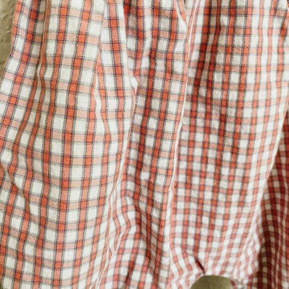 Joyaltee Red Checkered Pants Size 6-9 Months - Picture 2 of 5